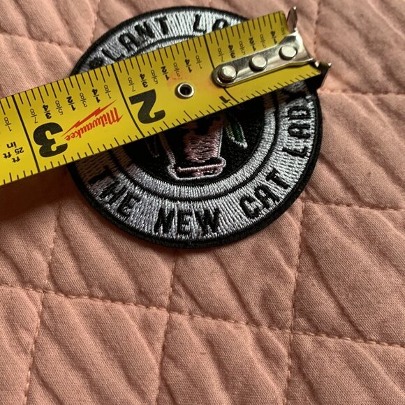 Plant Lady is the new Cat lady -  Embroidered Patch |  |  Rounds 2,75" - Picture 3 of 4